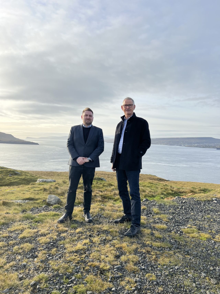 Client visit and tech insights in Faroes