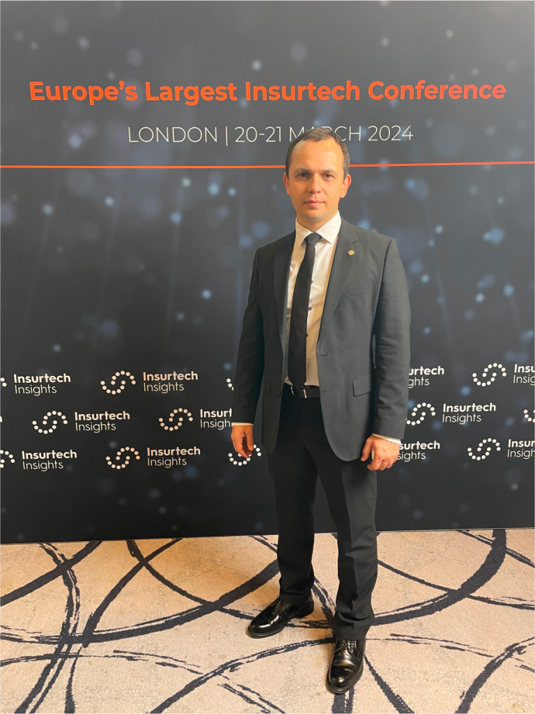 Illia Pinchuk attends major Insurtech event