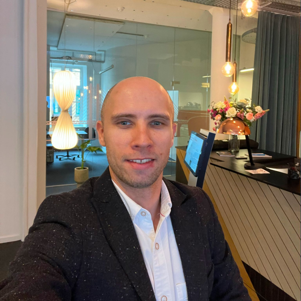 Dmytro Kazymir at Copenhagen office