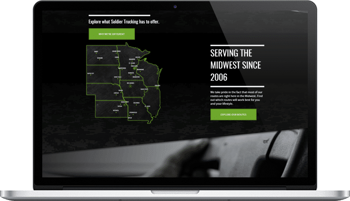 A fleet management application for soldier trucking 