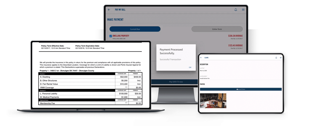 Applications for BriteCore’s P&C insurance core platform 