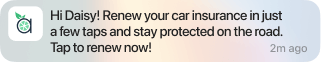 Vitaminise Mobile App Notifications