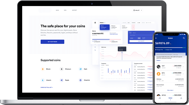 blockchain based crypto wallet for ico and crowdsales project
