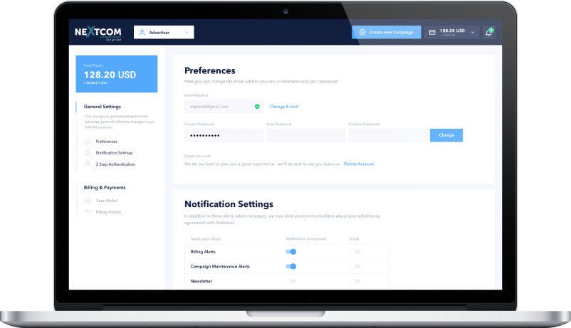 CRM system for norwegian software provider