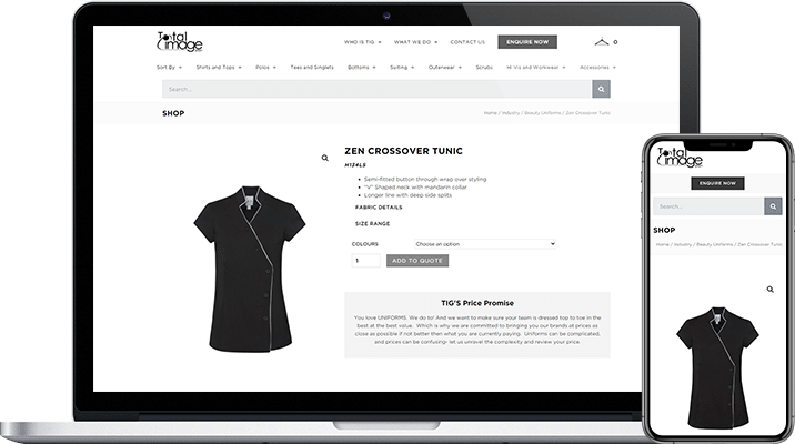 e commerce project for total image group img project overview