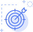 Goal-focused delivery icon