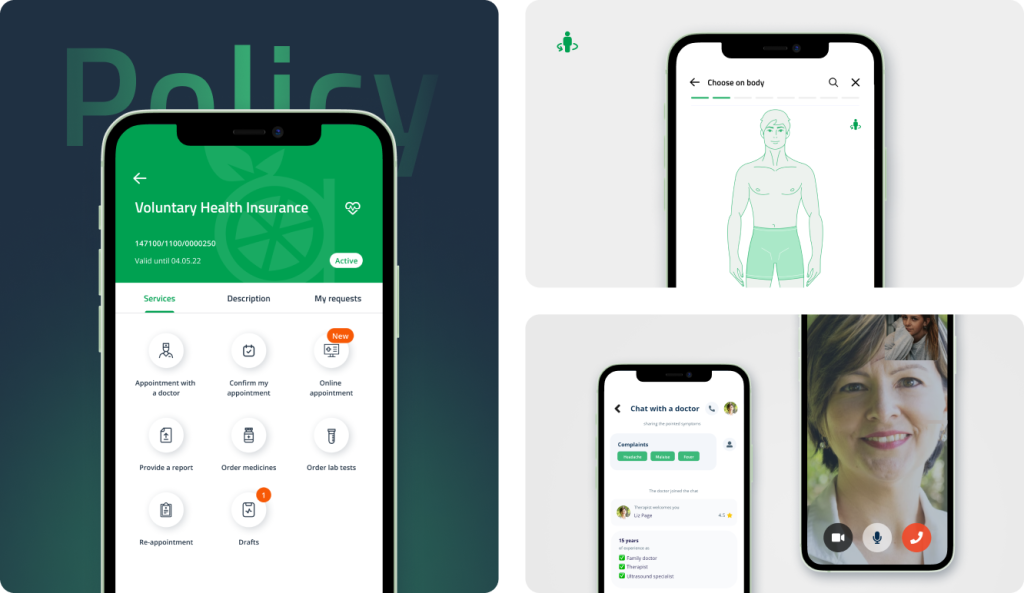 insurance chatbot Vitaminise
