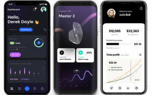 Mobile application design