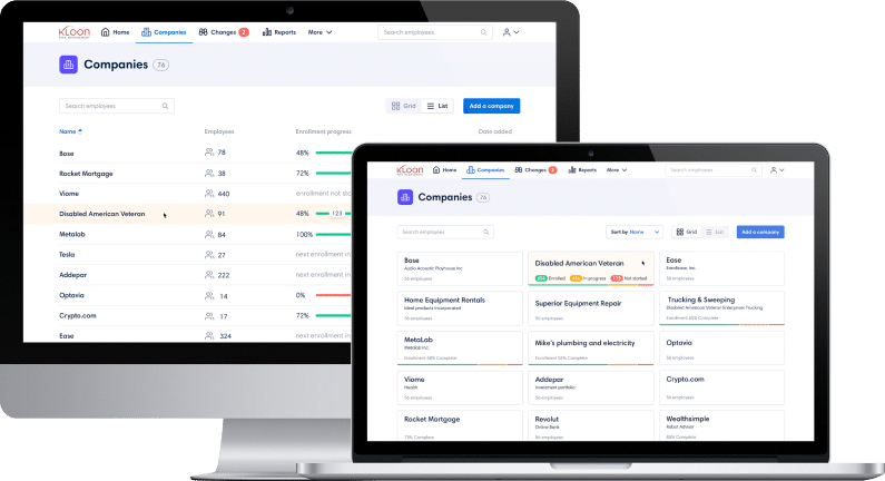 KloonRisk - an insurance broker solution for Kloud-Soft
