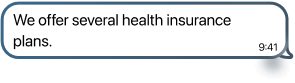 Vitaminise Chatbot message