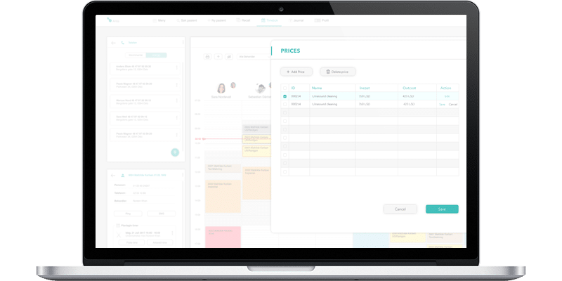 .NET application for dental industry 