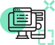 Server-side web development icon